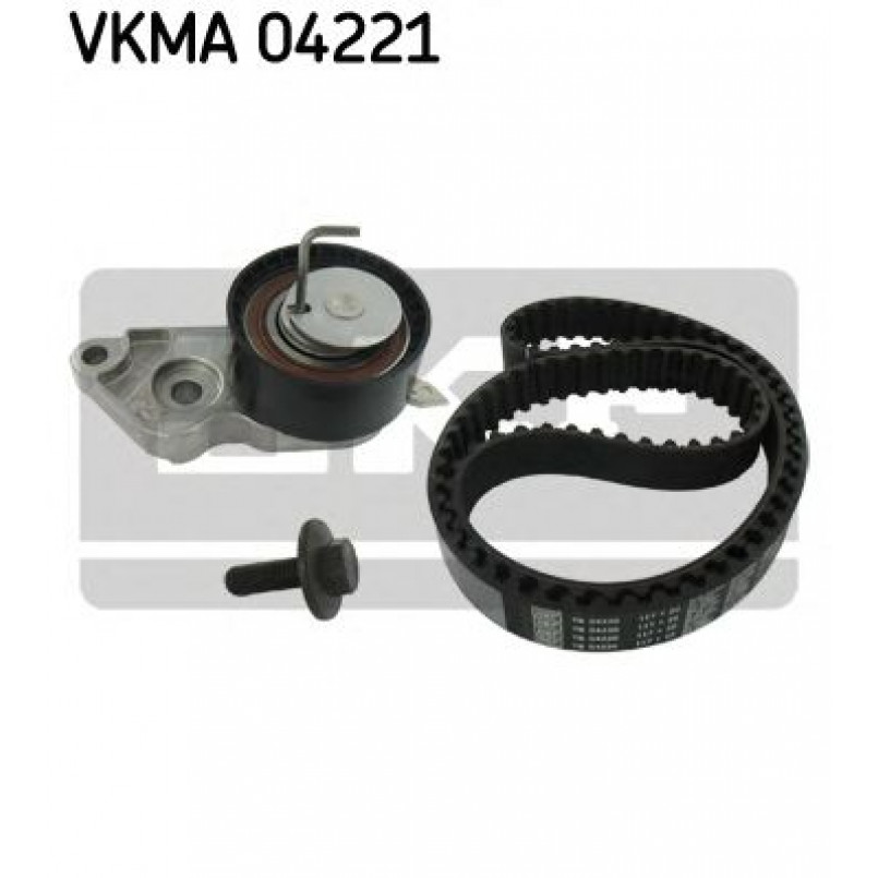 VKMA 04221 SKF Комплект (ремінь+ролики)